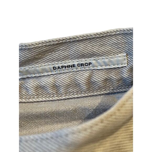 Citizens of Humanity Size 33 Khaki Gray Daphne Crop Jeans - Picture 8 of 13